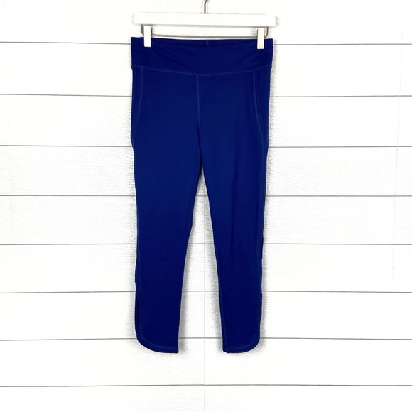 Free People FP Movement Infinity Cut Out Legging Workout Active Blue Medium - Picture 3 of 6